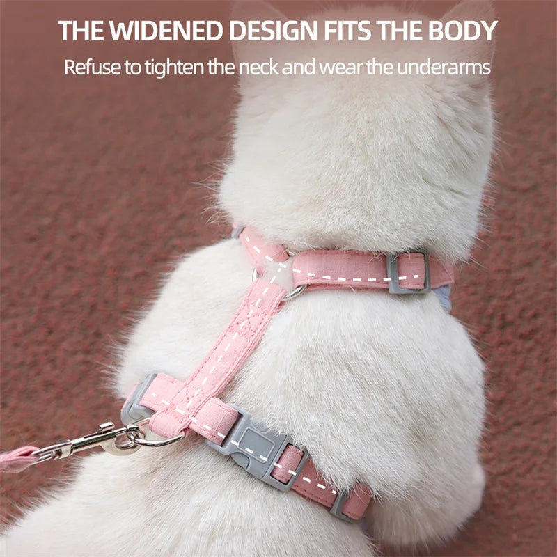 Breathable Pet Harness & Leash Set