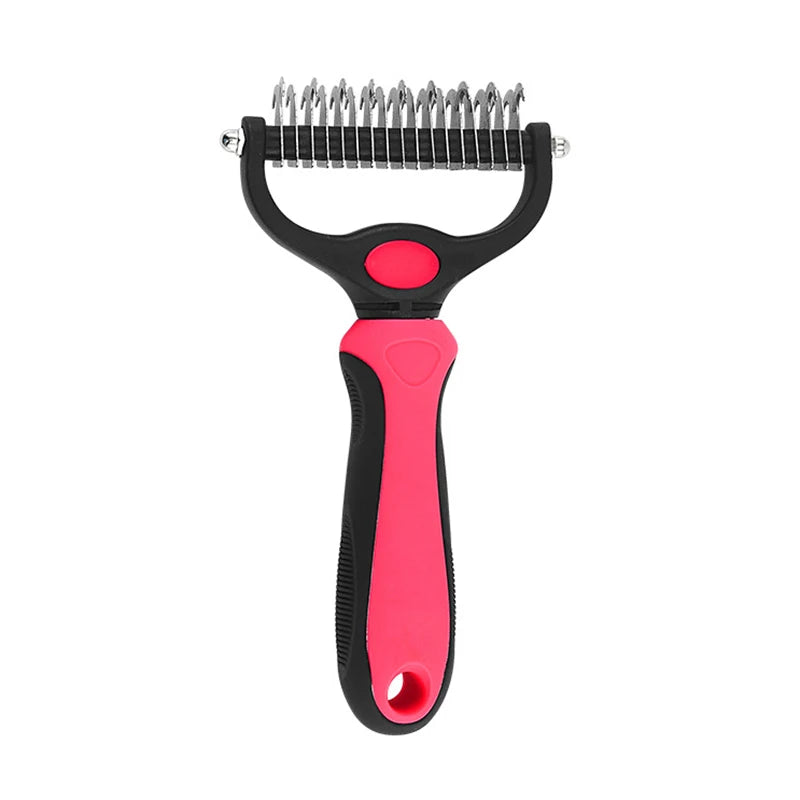 FurMaster™ Deshedding Brush – Professional Pet Hair Remover & Grooming Tool for Dogs & Cats