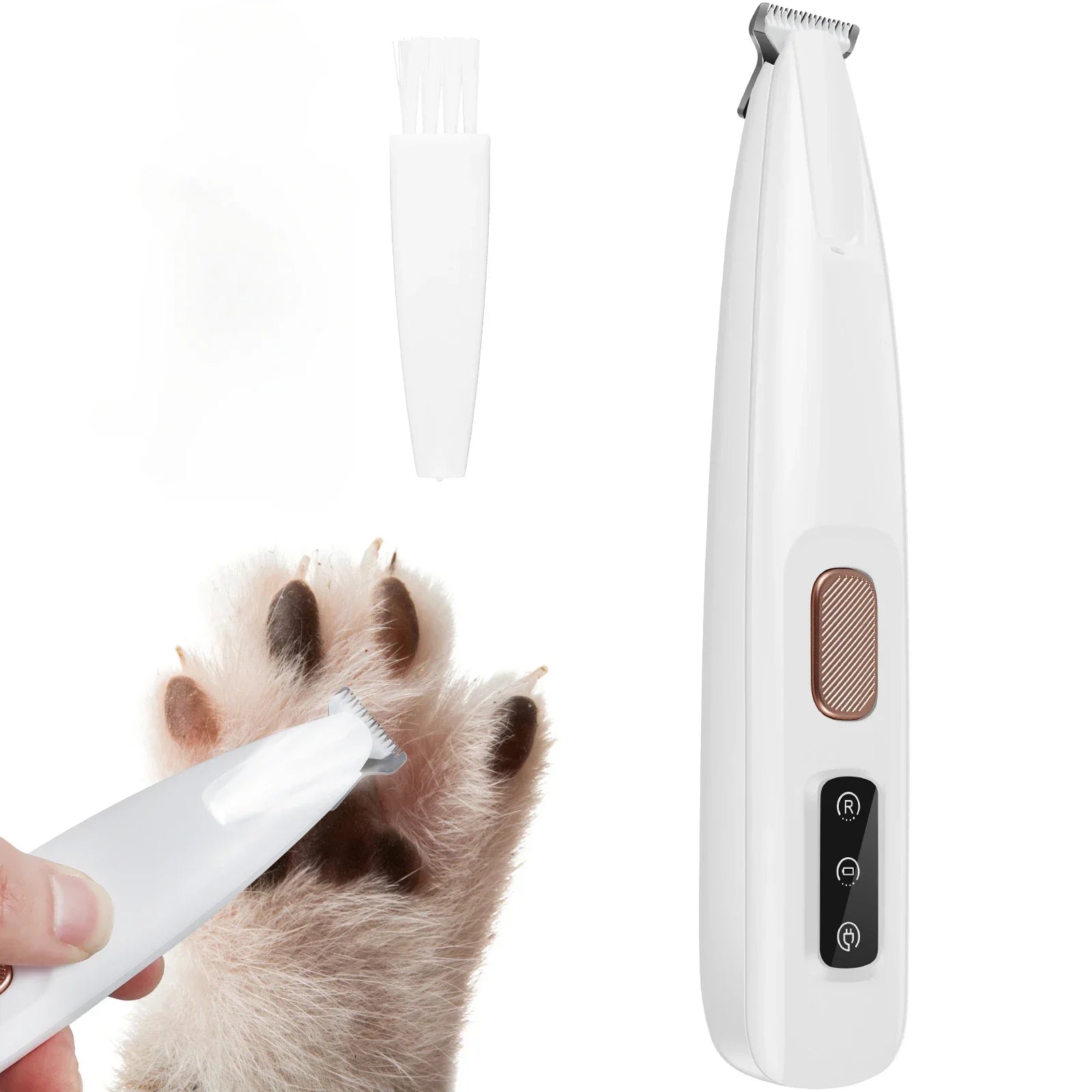 LED Waterproof Dog Paw Trimmer