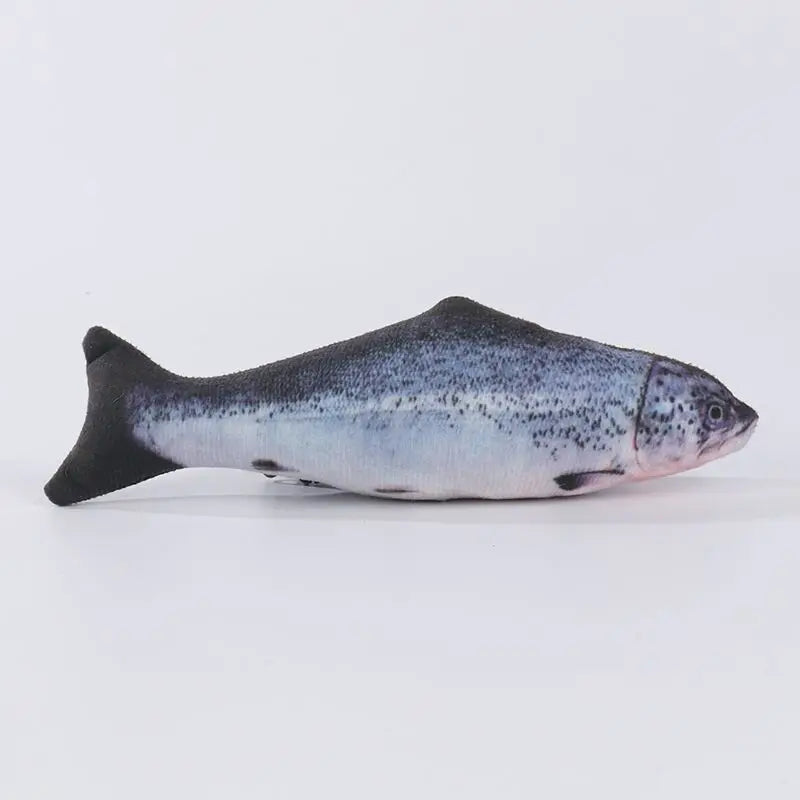 3D Plush Fish Catnip Toy