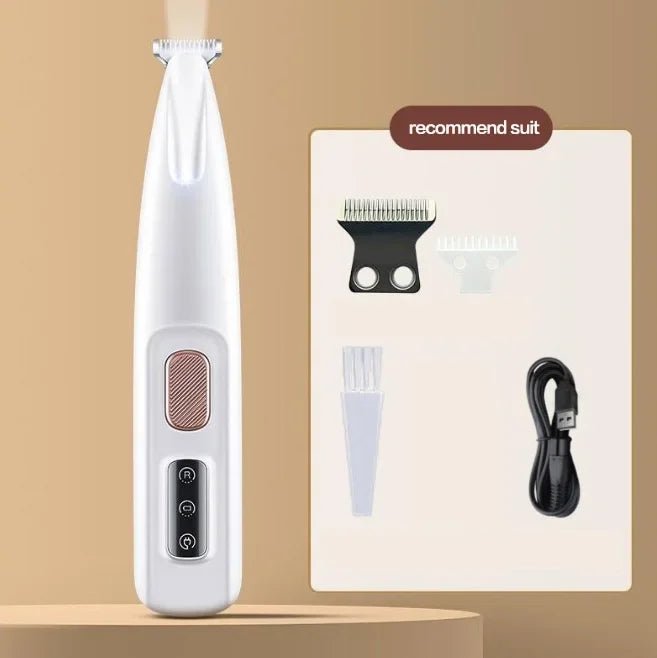 LED Waterproof Dog Paw Trimmer