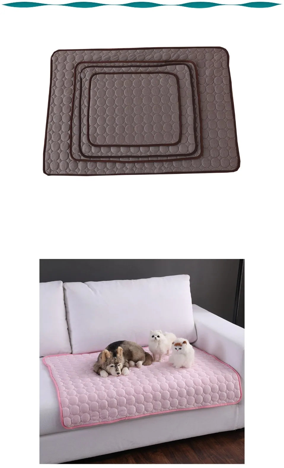 Cooling Pet Mat – Summer Ice Bed