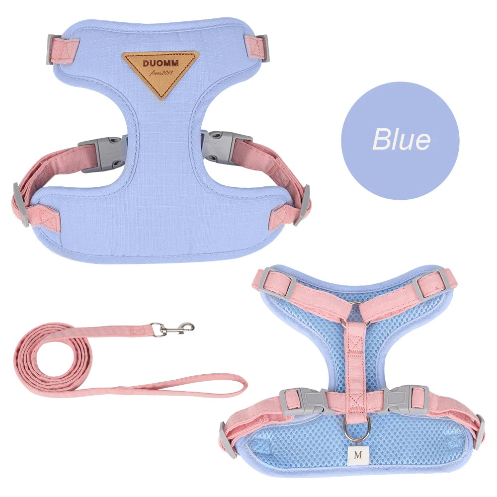 Breathable Pet Harness & Leash Set