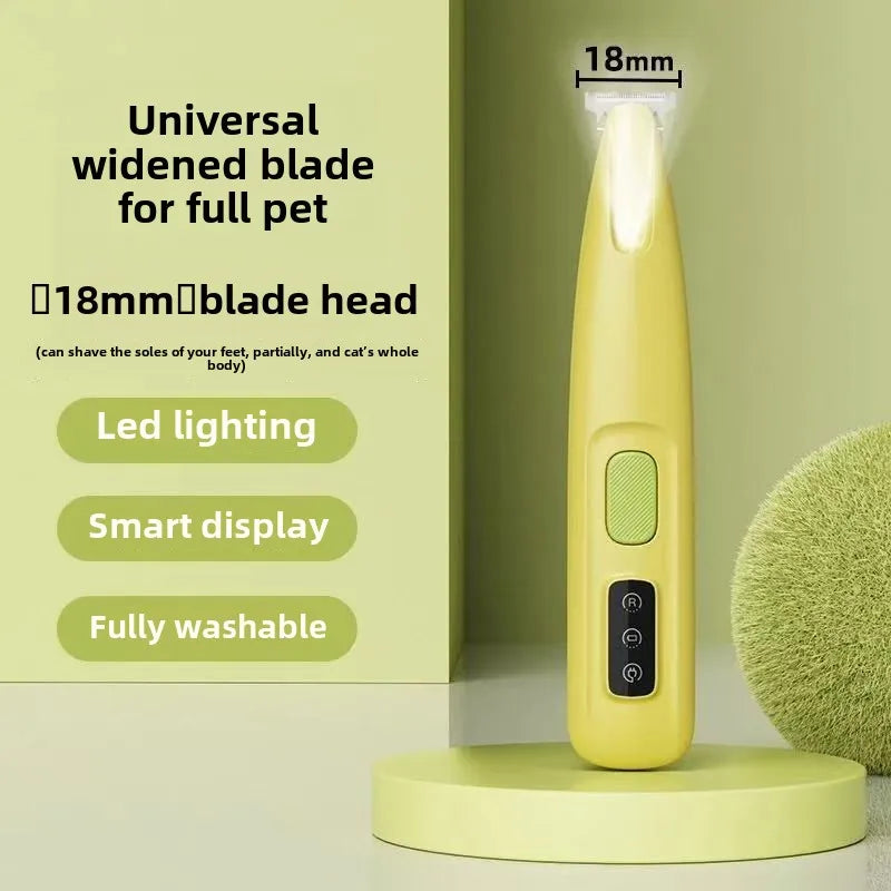 LED Waterproof Dog Paw Trimmer