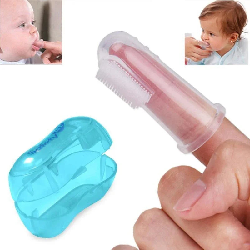 FurSmile™ Pet Toothbrush – Gentle Finger Brush for Dogs & Cats