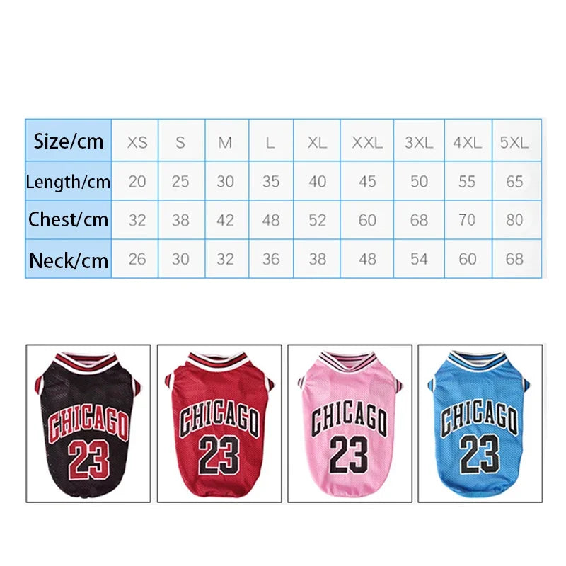 Breathable Summer Pet Jersey