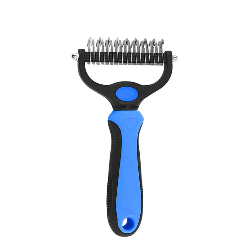 FurMaster™ Deshedding Brush – Professional Pet Hair Remover & Grooming Tool for Dogs & Cats