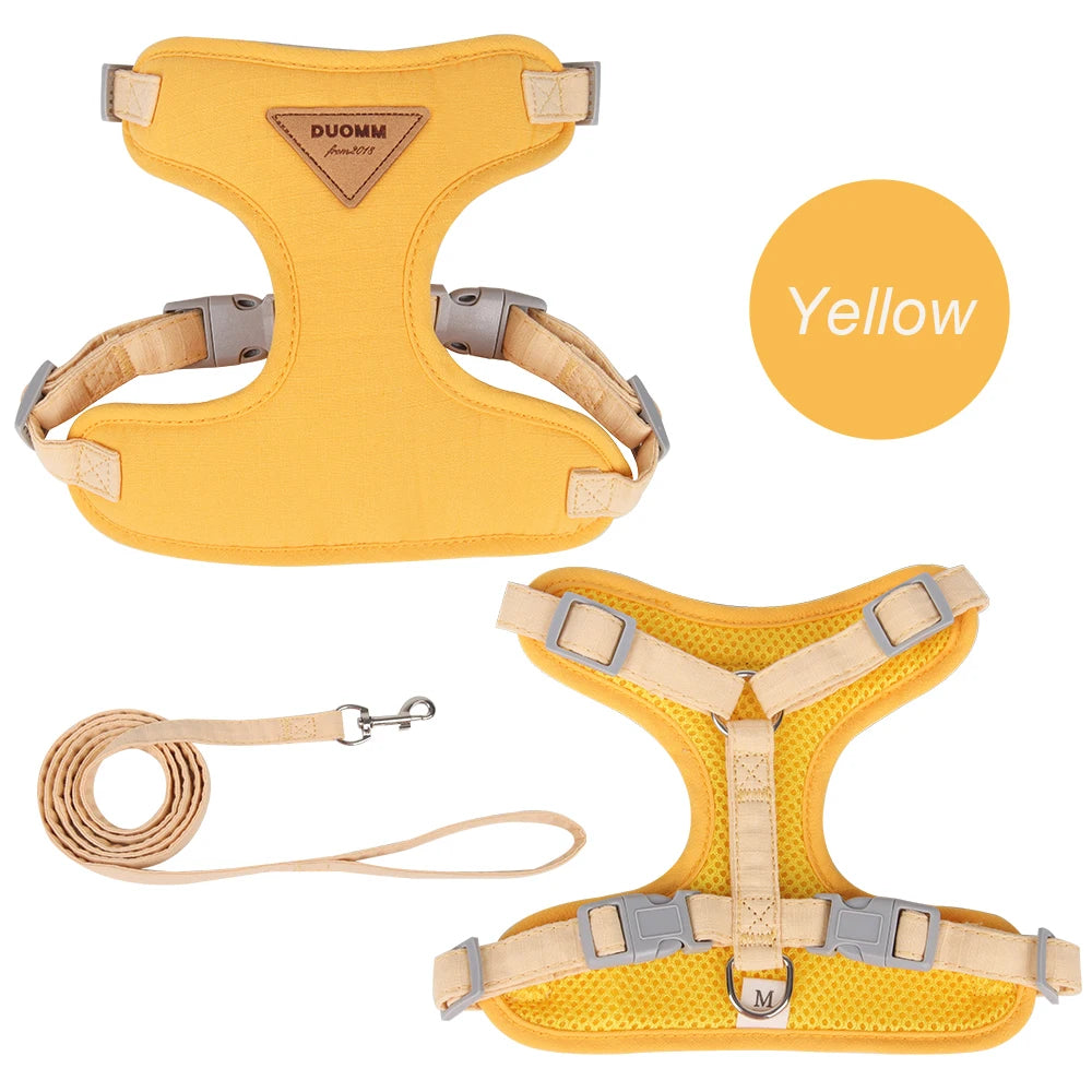 Breathable Pet Harness & Leash Set