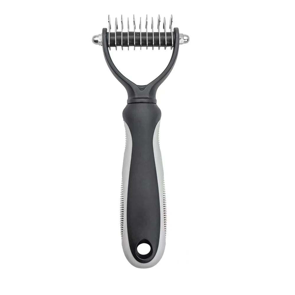 FurMaster™ Deshedding Brush – Professional Pet Hair Remover & Grooming Tool for Dogs & Cats