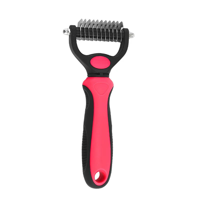 FurMaster™ Deshedding Brush – Professional Pet Hair Remover & Grooming Tool for Dogs & Cats
