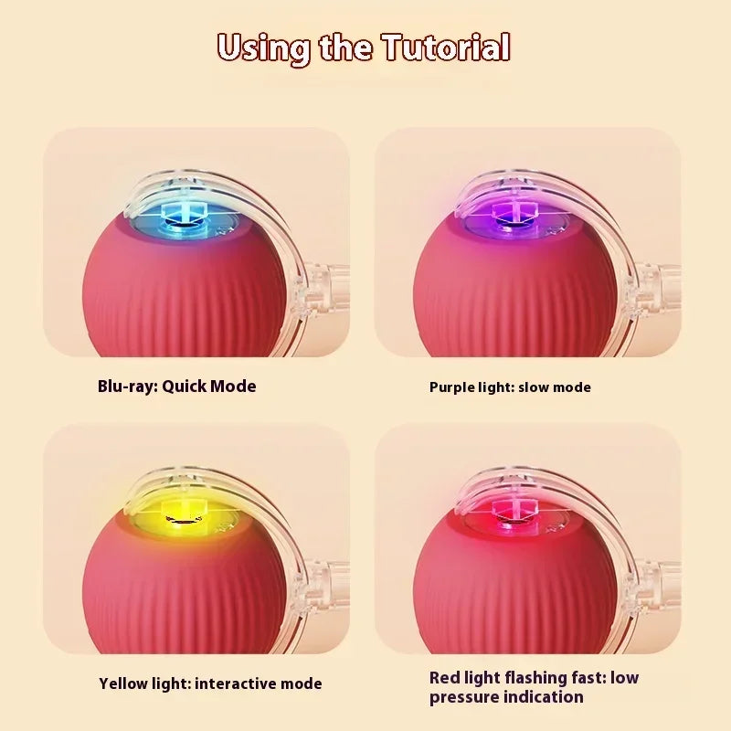 Automatic Rolling Cat Toy Ball