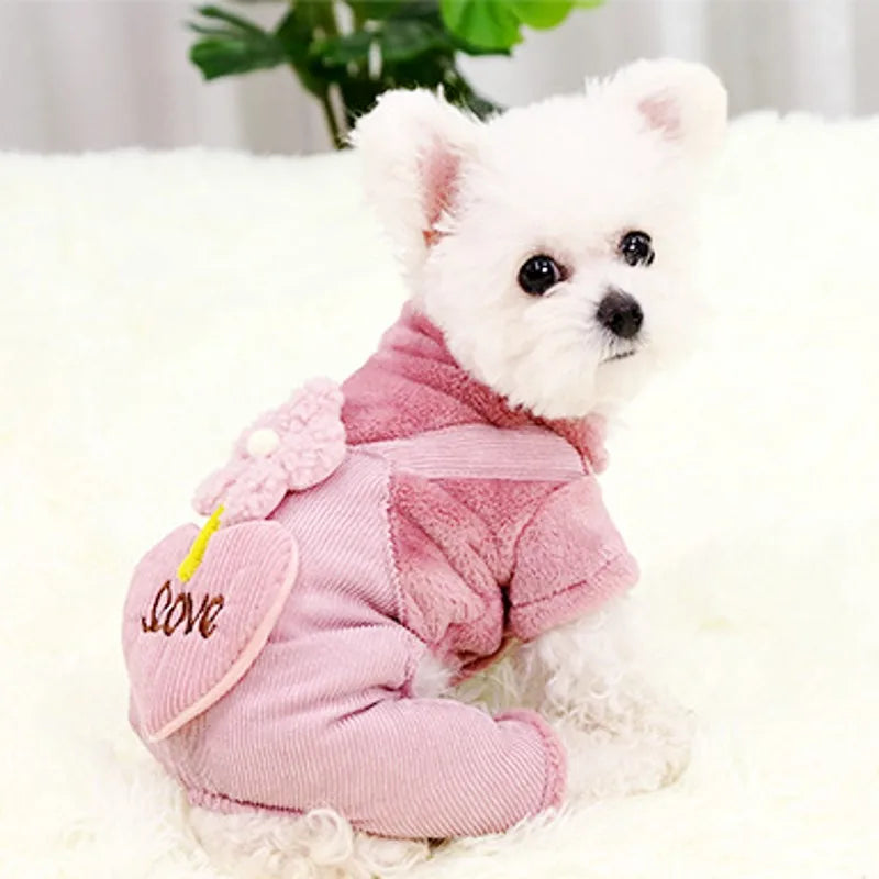 Warm Winter Pet Jumpsuit