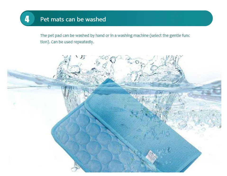 Cooling Pet Mat – Summer Ice Bed