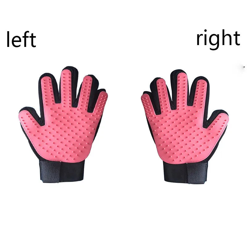 Pet Hair Glove Comb Pet Dog Cat Grooming Cleaning Glove Deshedding Hair remover