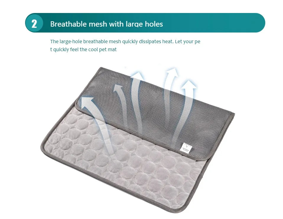Cooling Pet Mat – Summer Ice Bed