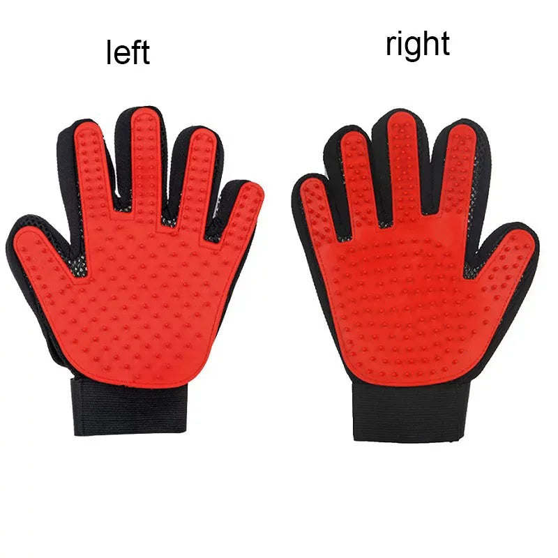 Pet Hair Glove Comb Pet Dog Cat Grooming Cleaning Glove Deshedding Hair remover