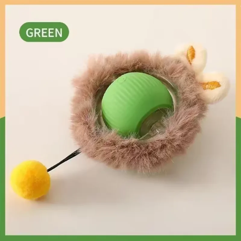Cat toys cat smart cat balls to help relieve boredom kitten avoid toys pet electric rolling ball artifact