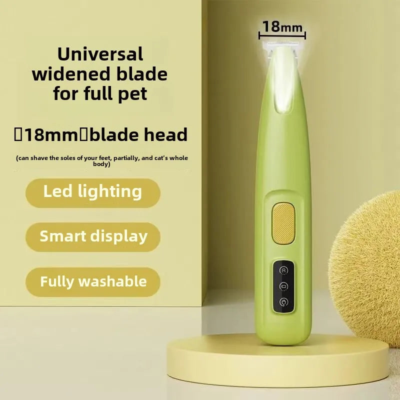 LED Waterproof Dog Paw Trimmer