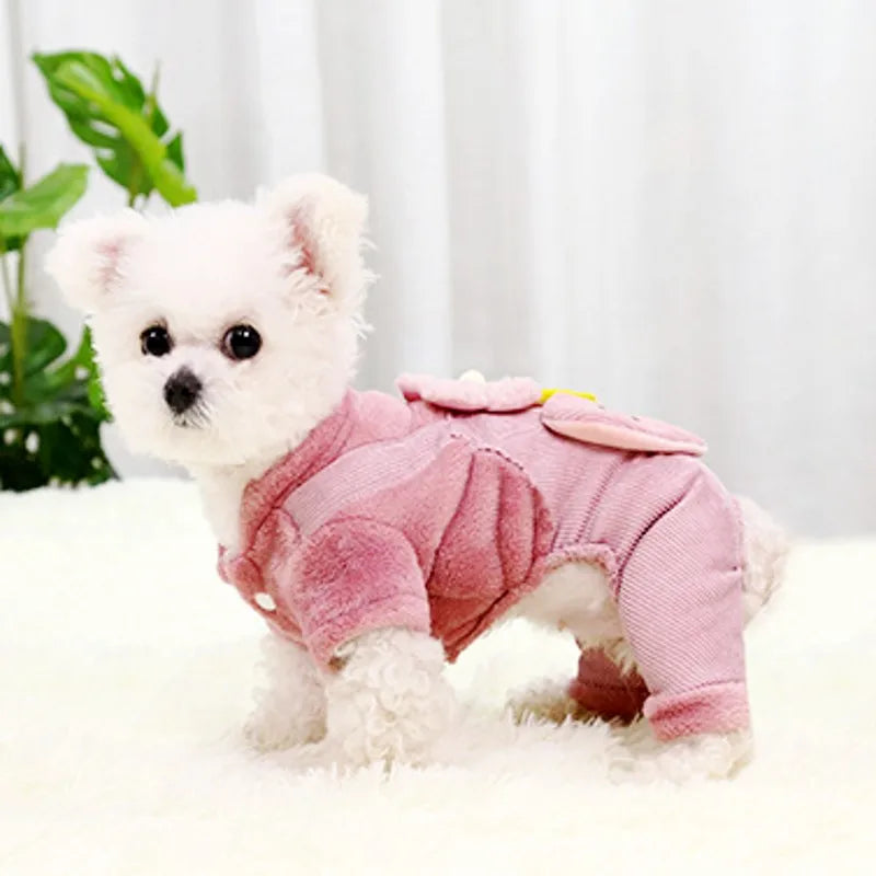 Warm Winter Pet Jumpsuit