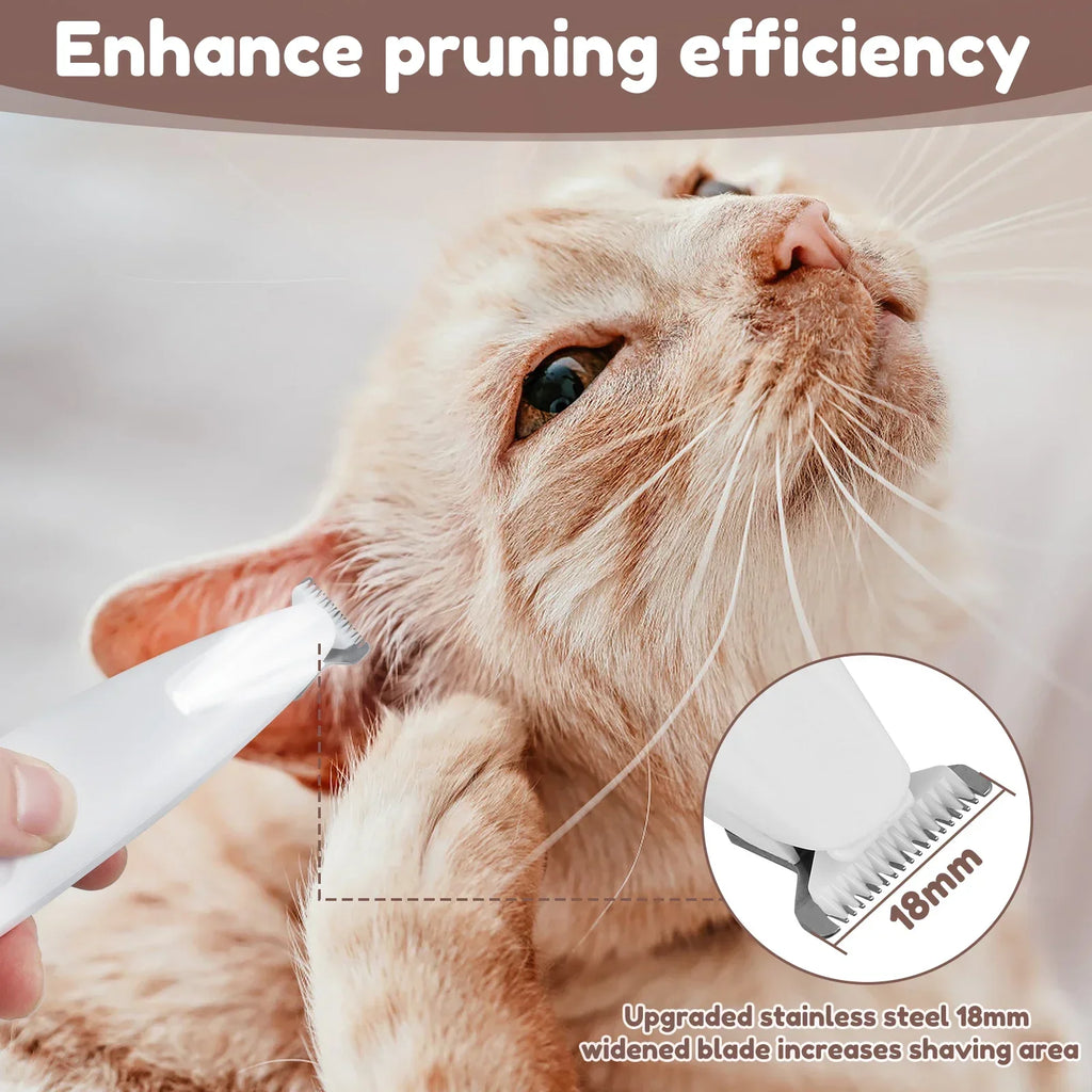 LED Waterproof Dog Paw Trimmer