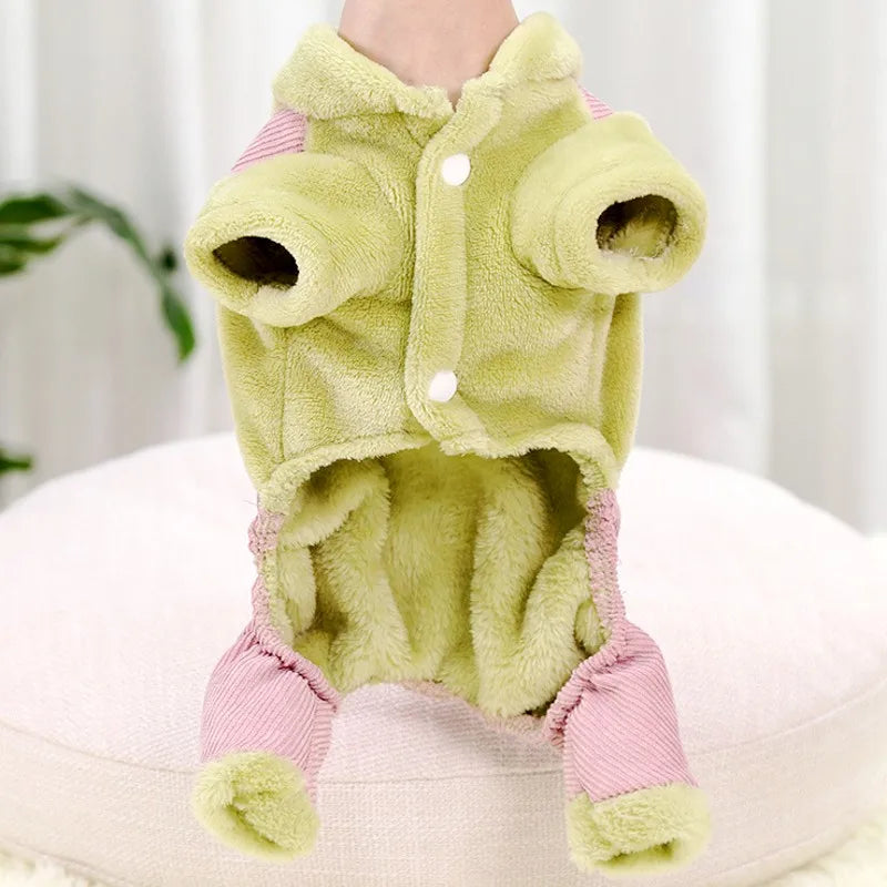 Warm Winter Pet Jumpsuit
