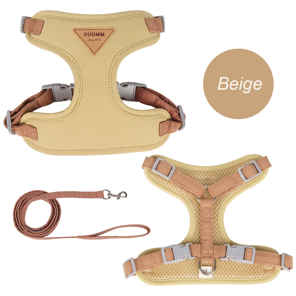 Breathable Pet Harness & Leash Set