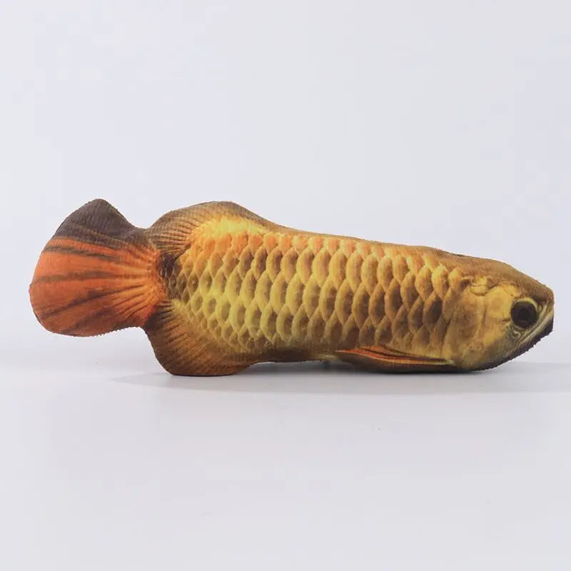 3D Plush Fish Catnip Toy