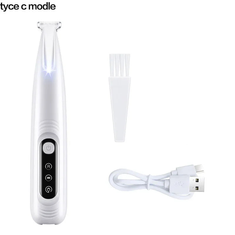 LED Waterproof Dog Paw Trimmer