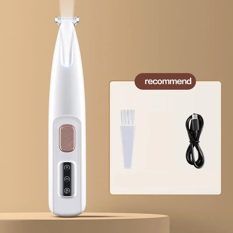 LED Waterproof Dog Paw Trimmer