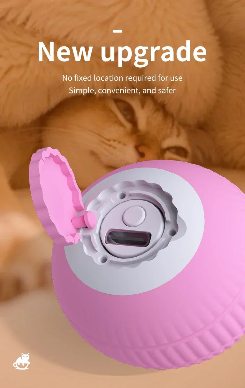 Automatic Rolling Cat Toy Ball