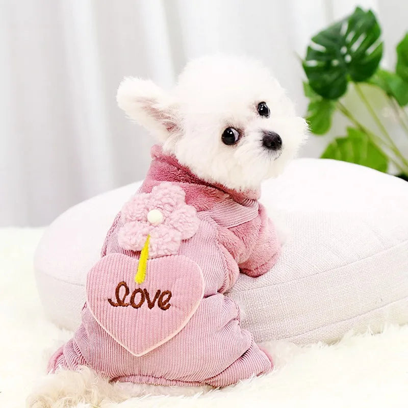 Warm Winter Pet Jumpsuit
