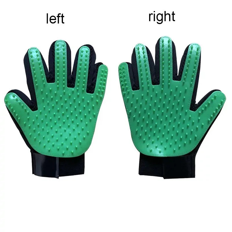 Pet Hair Glove Comb Pet Dog Cat Grooming Cleaning Glove Deshedding Hair remover