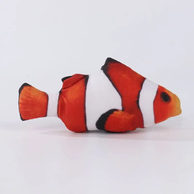 3D Plush Fish Catnip Toy