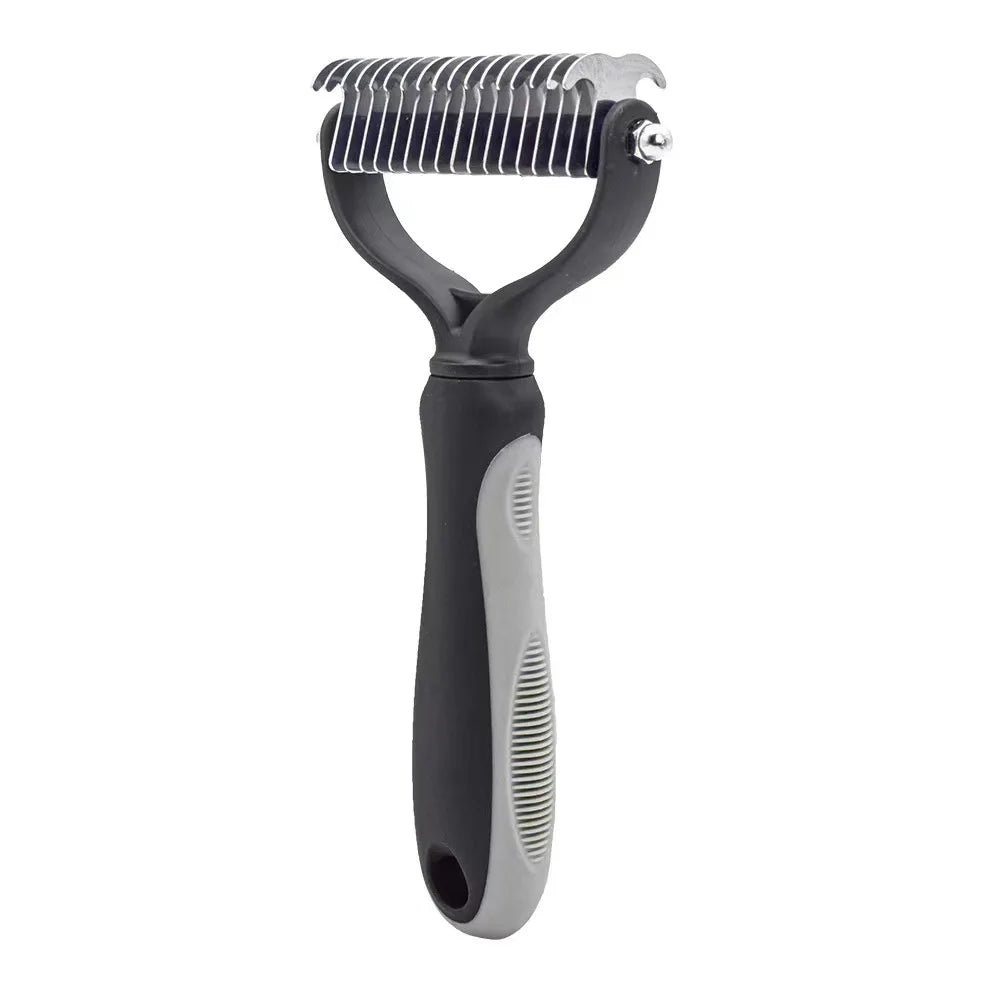FurMaster™ Deshedding Brush – Professional Pet Hair Remover & Grooming Tool for Dogs & Cats